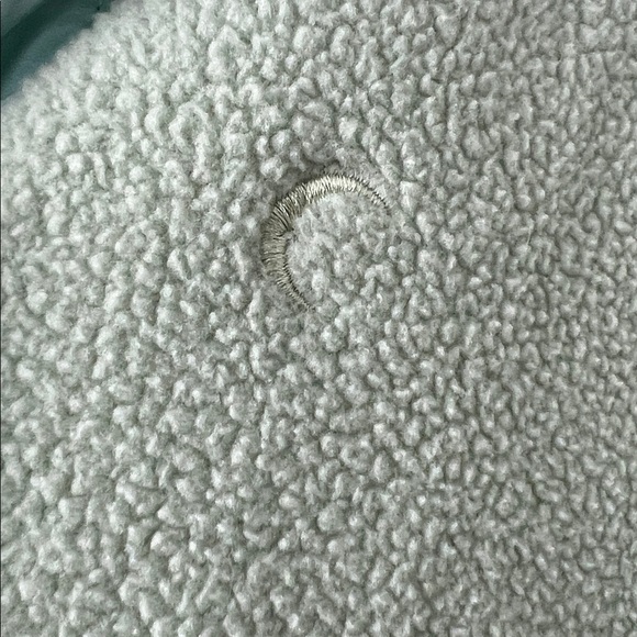 ZYIA Active Women's Heidi Fleece Jacket in Light Green Teal - Picture 5 of 9